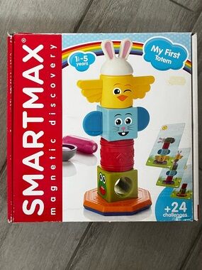 SmartMax My First Totem Magnetic Stacking Toy - Multicolor
